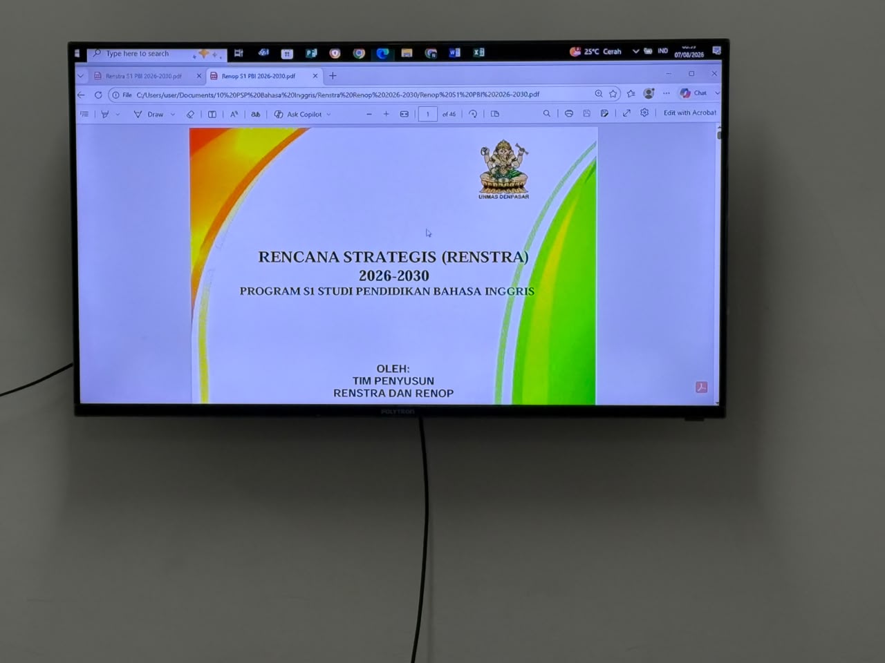 audit-lapangan-oleh-auditor-ke-prodi-s1-pendidikan-bahasa-inggris-fkip-dalam-audit-mutu-intenal