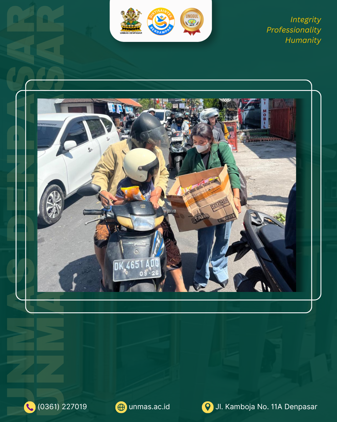 bem-unmas-denpasar-gelar-aksi-sosial-bagikan-makanan-dan-minuman-gratis-di-sejumlah-spbu