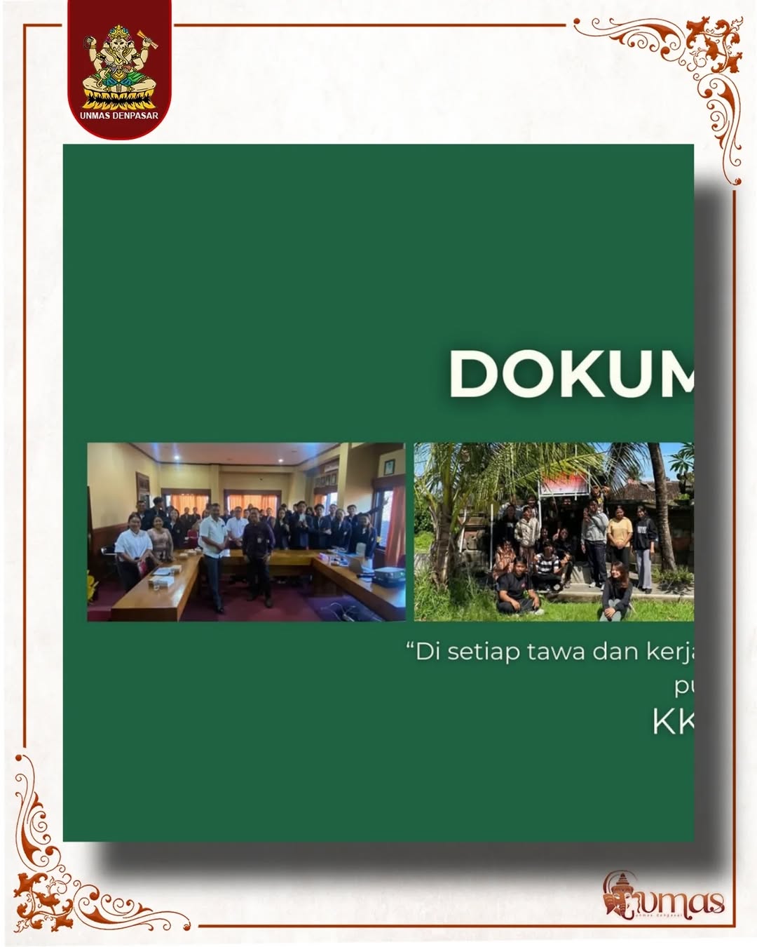 Dokumentasi Kegiatan "Di setiap tawa dan kerja keras, kita membangun kenangan yang tak akan pernah pudar."