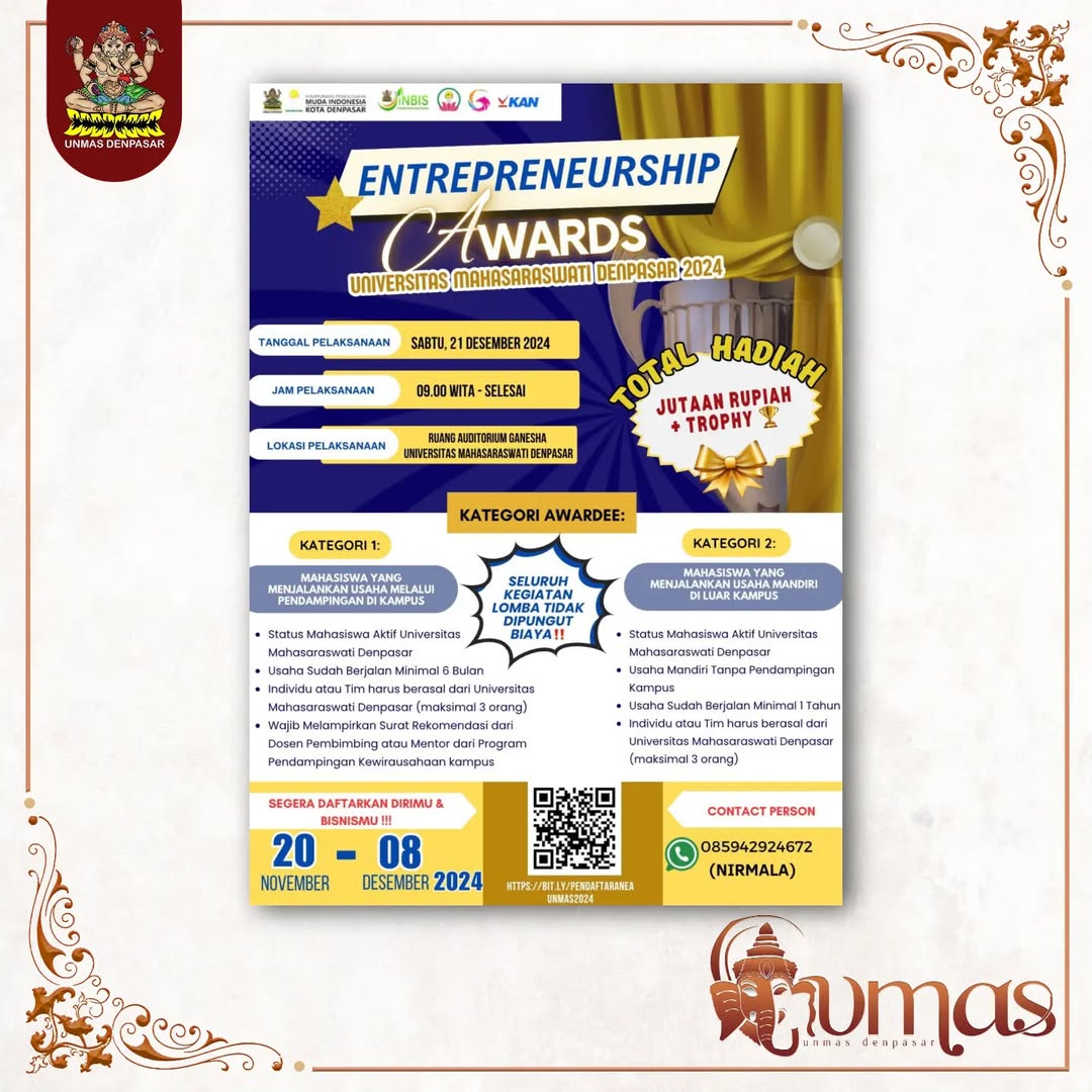 entrepreneurship-award-universitas-mahasaraswati-denpasar-2024