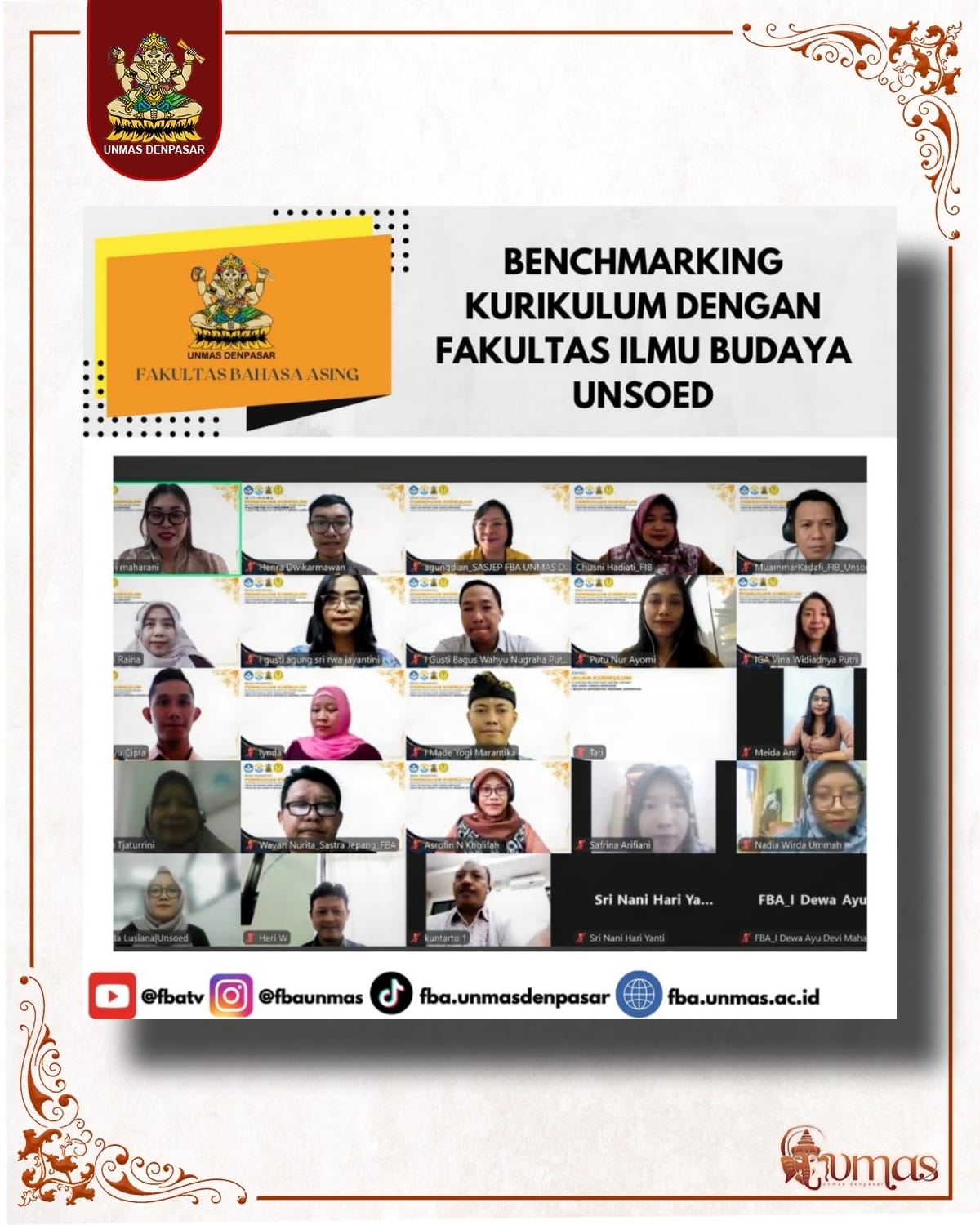 fakultas-bahasa-asing-unmas-denpasar-laksanakan-benchmarking-kurikulum-bersama-fib-unsoed