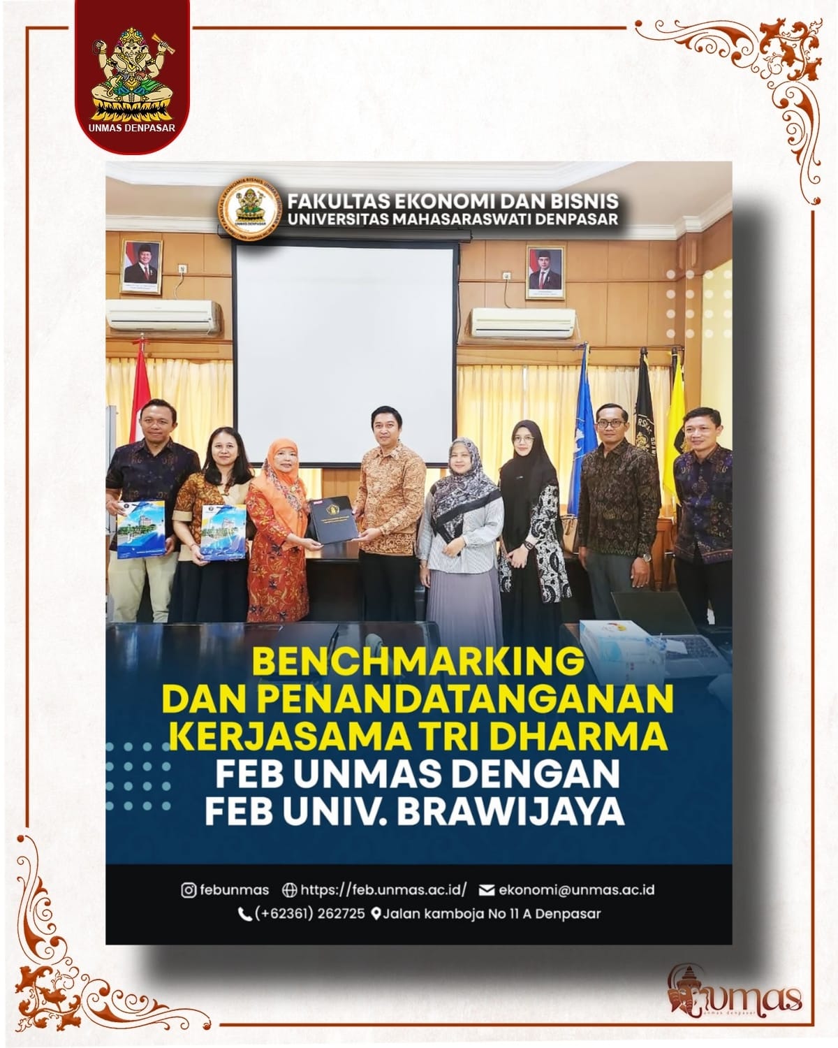 feb-unmas-laksanakan-benchmarking-penandatanganan-kerja-sama-tri-dharma-dengan-feb-universitas-brawijaya