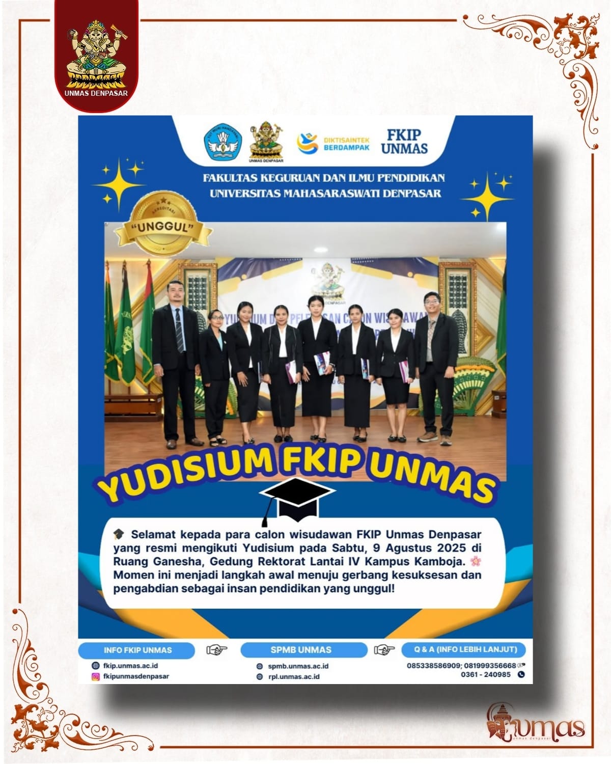 fkip-unmas-denpasar-gelar-yudisium-tahap-2-tahun-2025