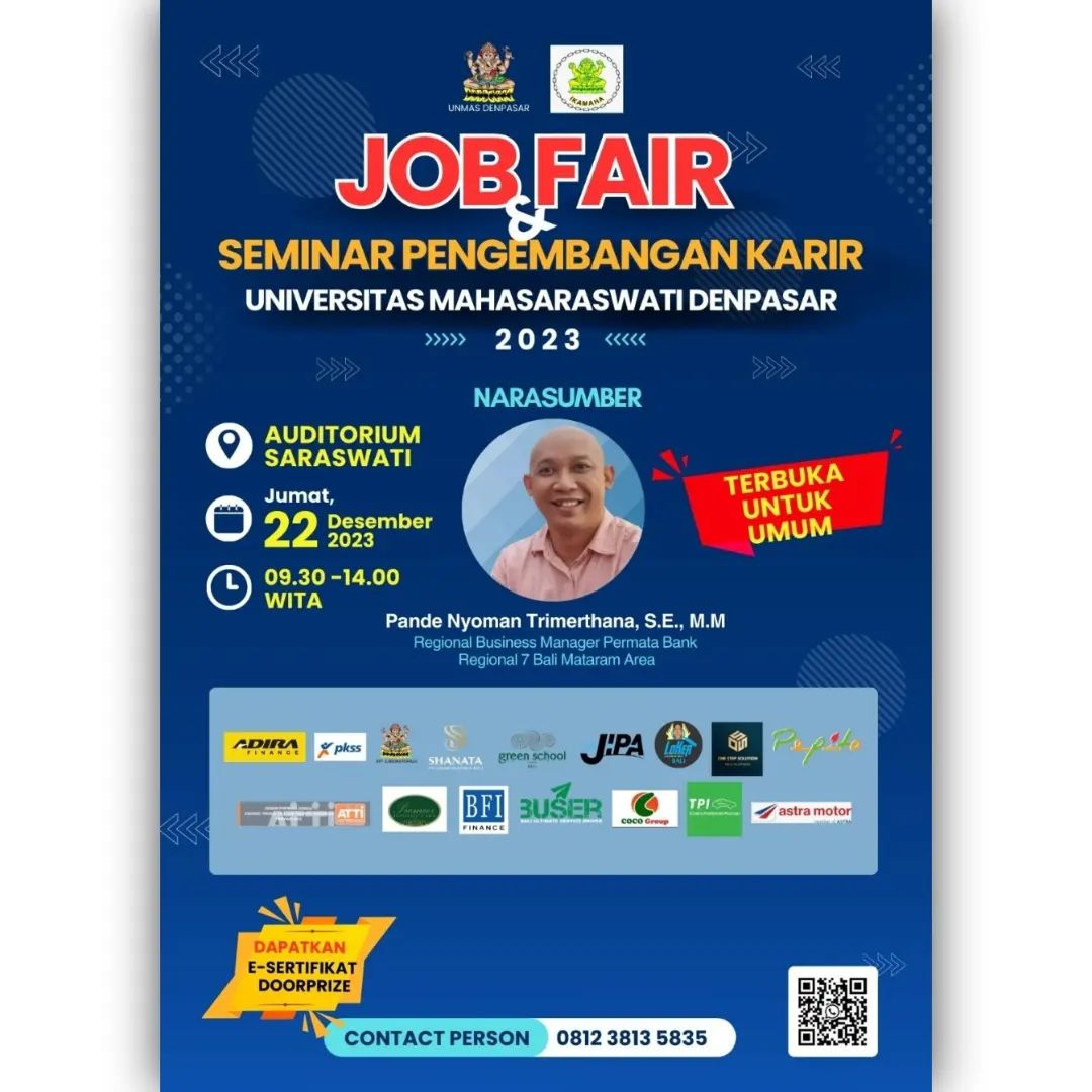job-fair-dan-seminar-pengembangan-karir-universitas-mahasaraswati-denpasar-2023