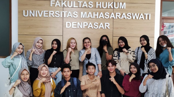 Kegiatan PkM unggulan Fakultas Hukum Unmas Denpasar dan Beberapa Mahasiswa di Yayasan Kasih Karunia Bali berjalan dengan lancar.