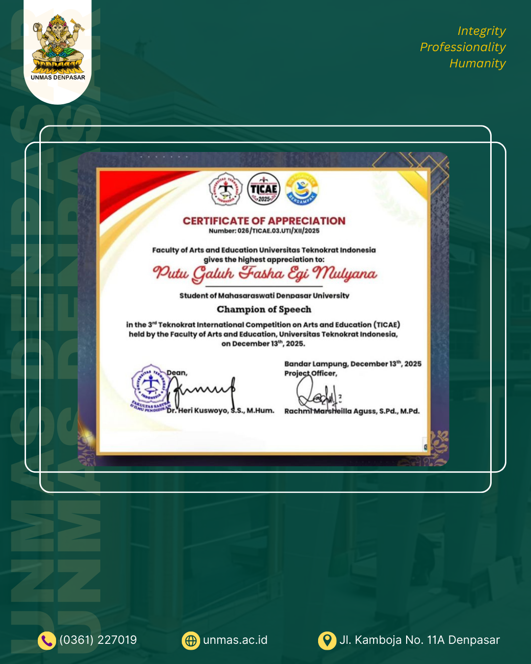 mahasiswa-sastra-inggris-unmas-denpasar-raih-juara-1-lomba-pidato-bahasa-inggris-internasional