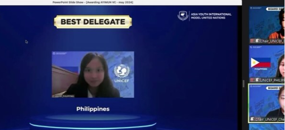 Mahasiswi FH Unmas Denpasar Sabat 2 penghargaan dalam Ajang Asia World MUN