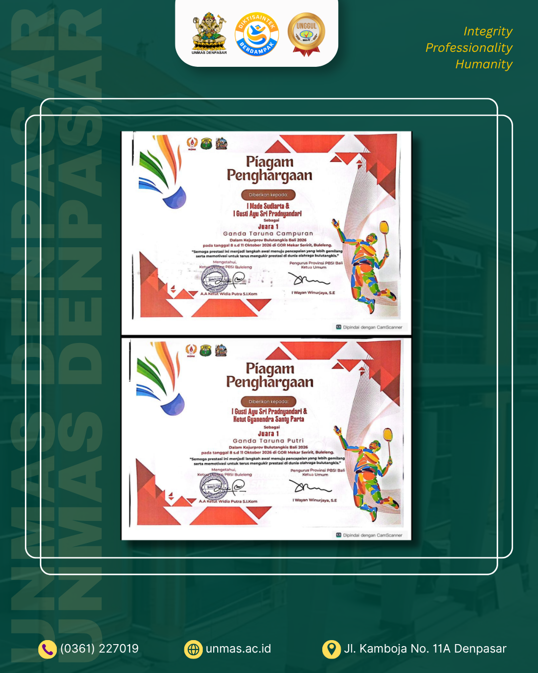 mahasiswi-unmas-denpasar-borong-dua-gelar-juara-pada-kejurprov-bulutangkis-bali-2026