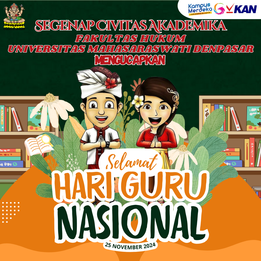 Selamat Hari Guru Nasional 2024