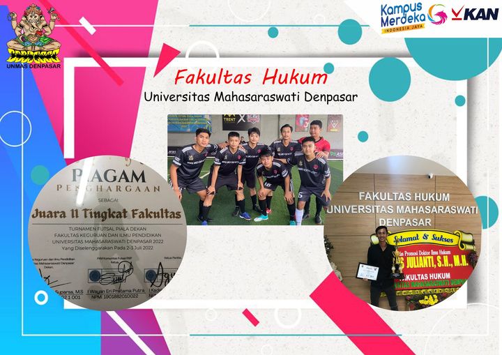 Turnamen Futsal Piala Dekan Fakultas Keguruan dan Ilmu Pendidikan Universitas Mahasaraswati Denpasar