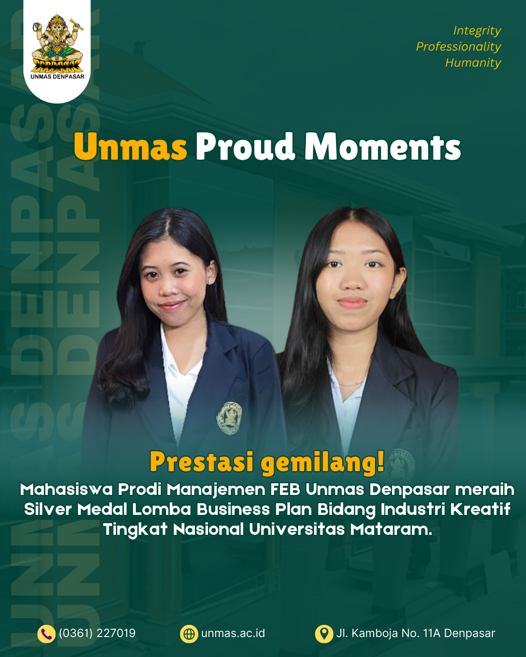unmas-proud-moments-mahasiswa-manajemen-feb-raih-silver-medal-tingkat-nasional