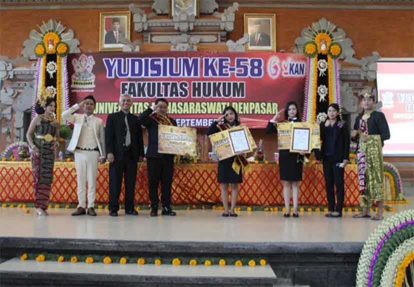 Yudisium yang Ke-58 FH Unmas Denpasar