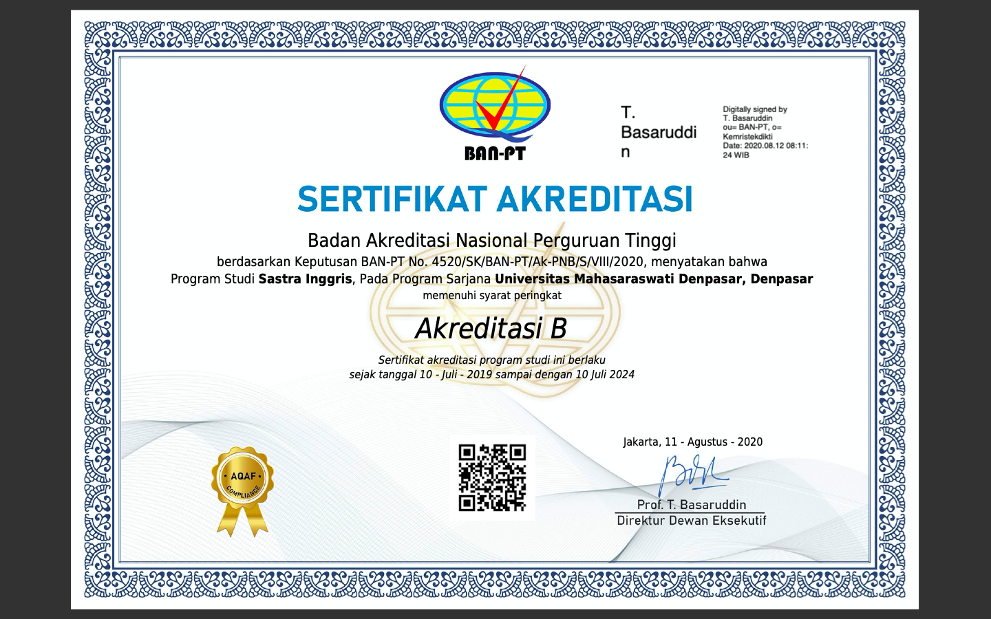 S-1 Sastra Inggris