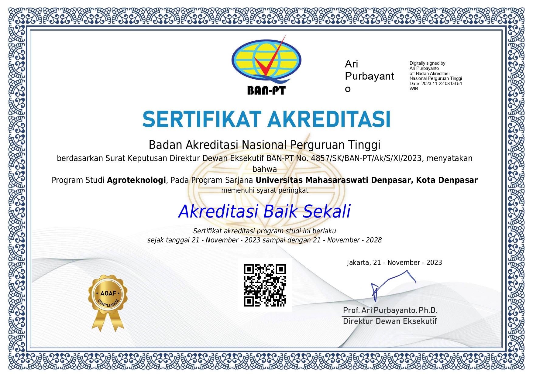S-1 Agroteknologi